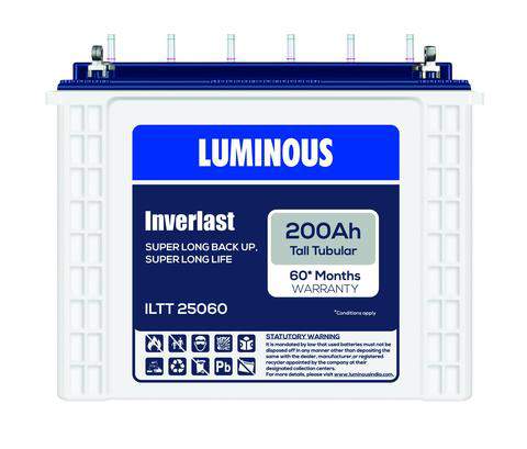 Luminous ILTT25060 200AH Tall Tubular Battery