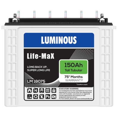 Luminous Lifemax LM 18075 150AH
