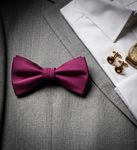 Fuchsia Bow Tie