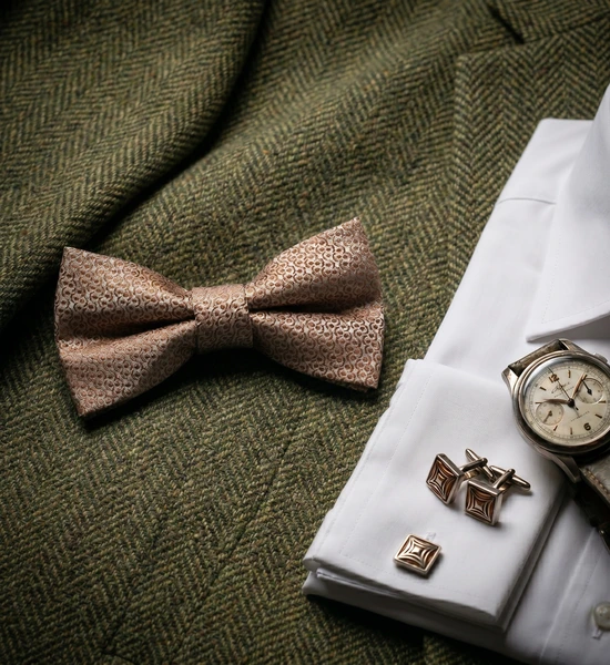 Gold Bow Tie