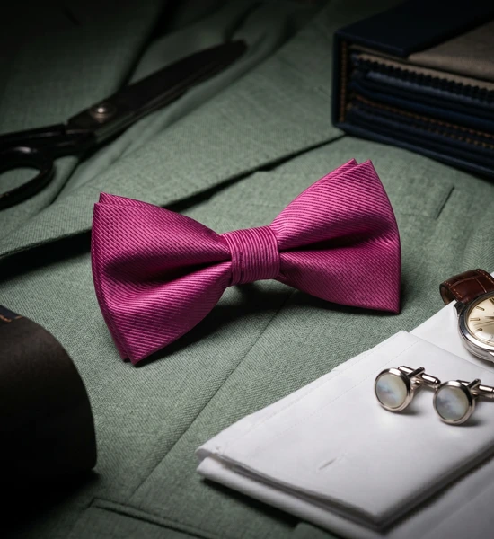 Fuchsia Bow Tie