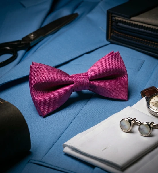 Fuchsia Bow Tie