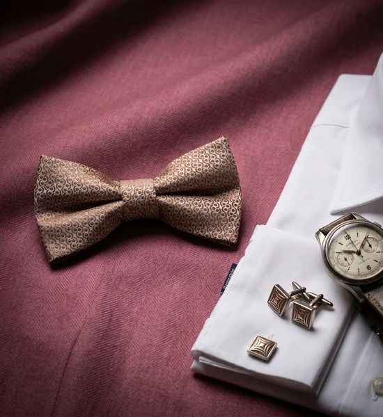 Gold Bow Tie