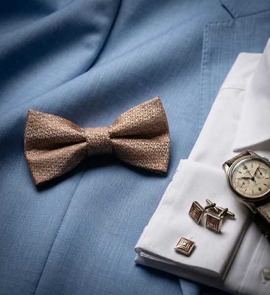 Gold Bow Tie