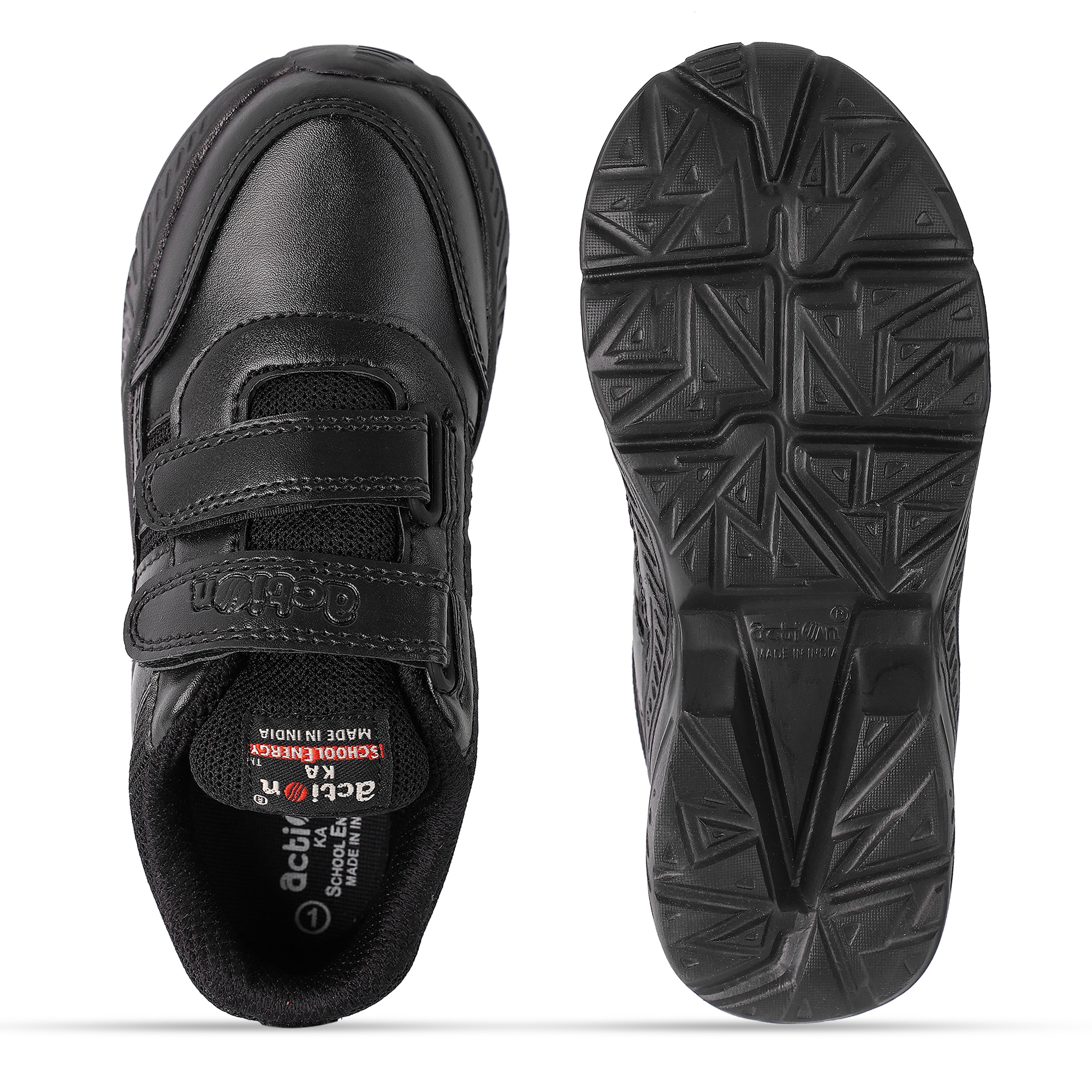 7146 Black Action School Energy Shoes