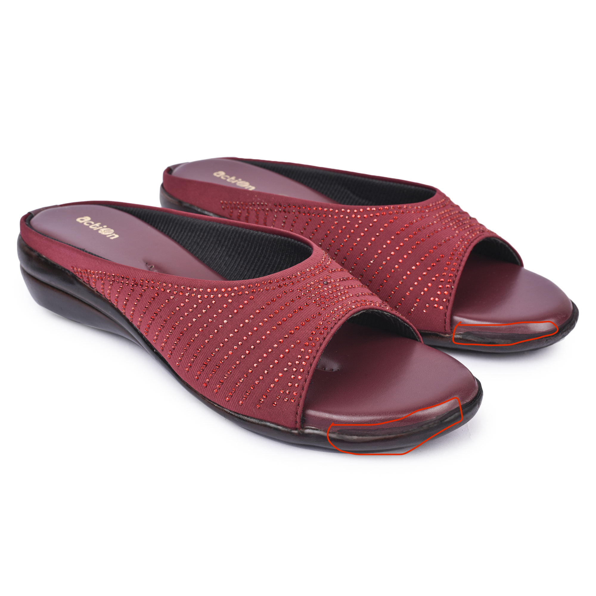 Signora75 Maroon