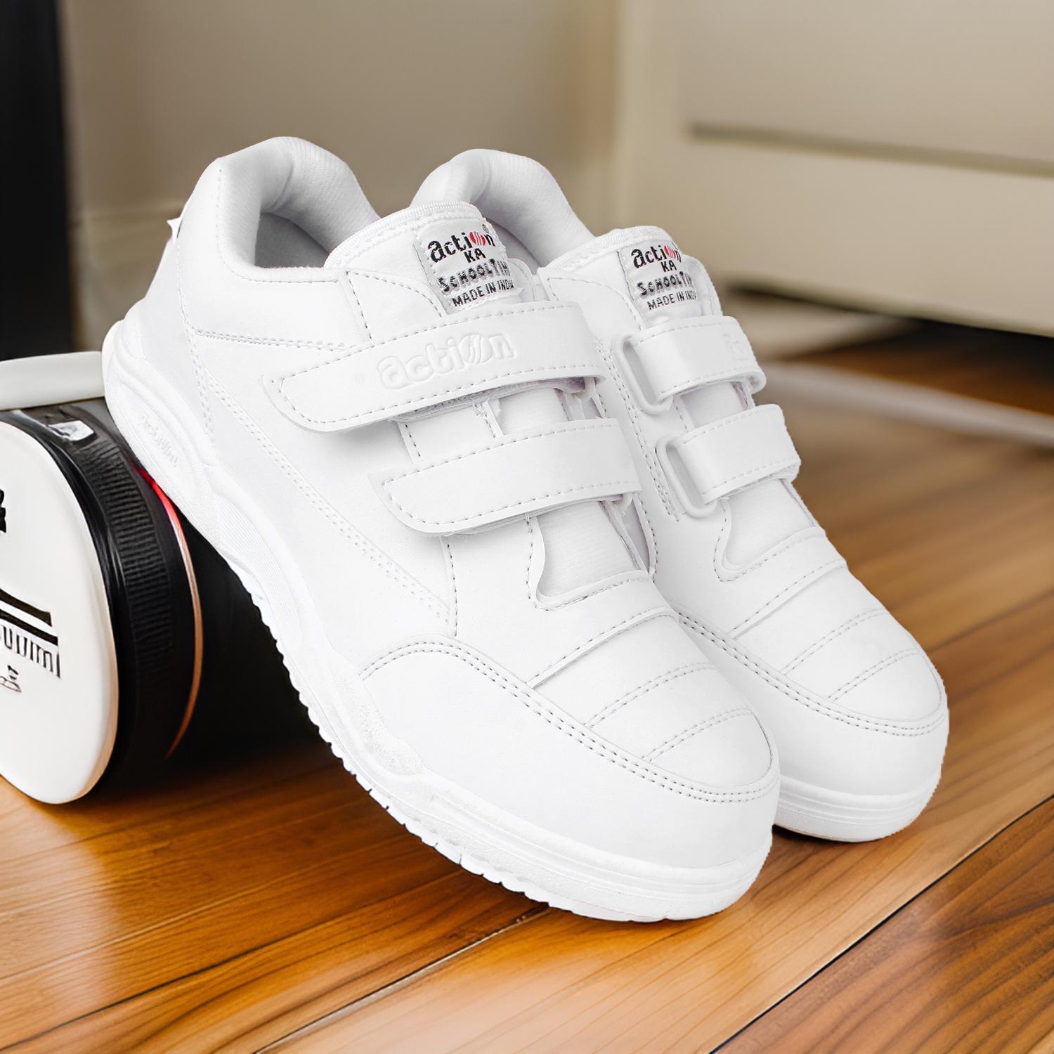 1160 White Action School Energy Shoes