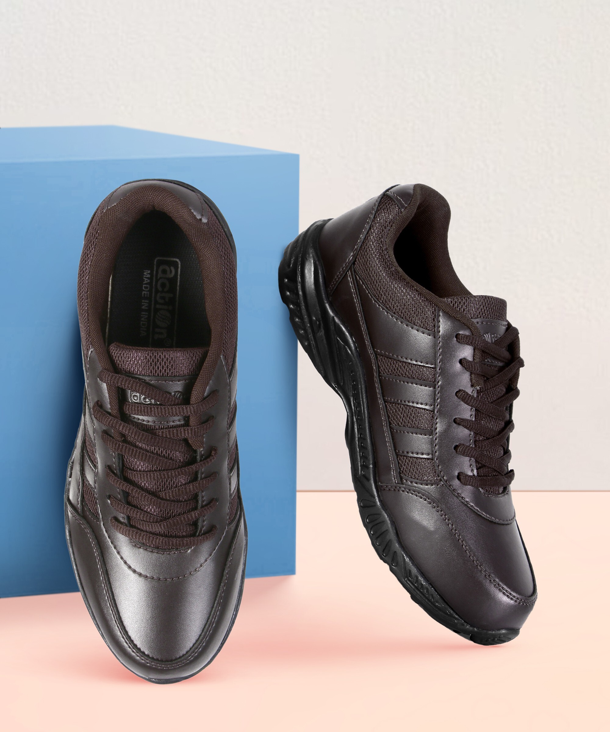 7145 Brown Action School Energy Shoes