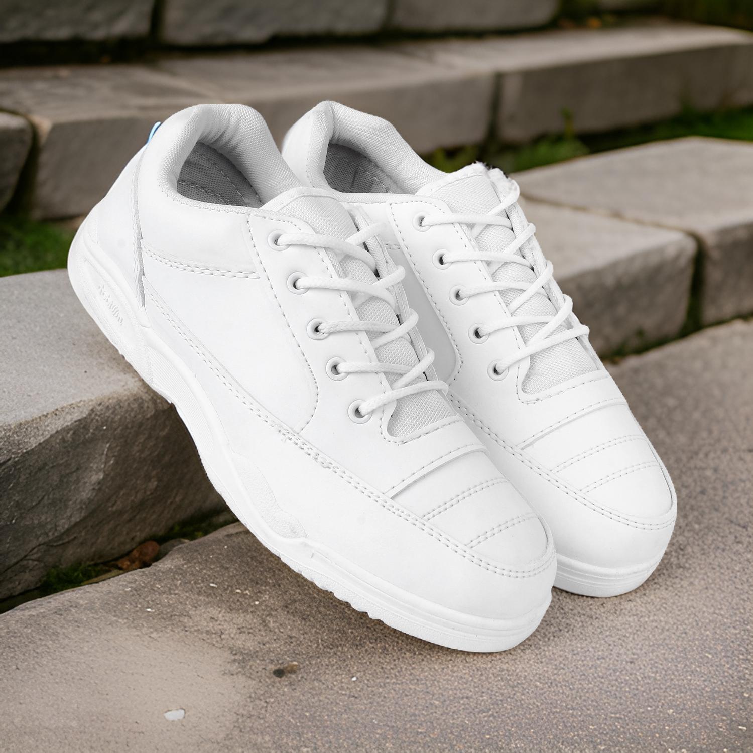 1158 White Action School Energy Shoes 