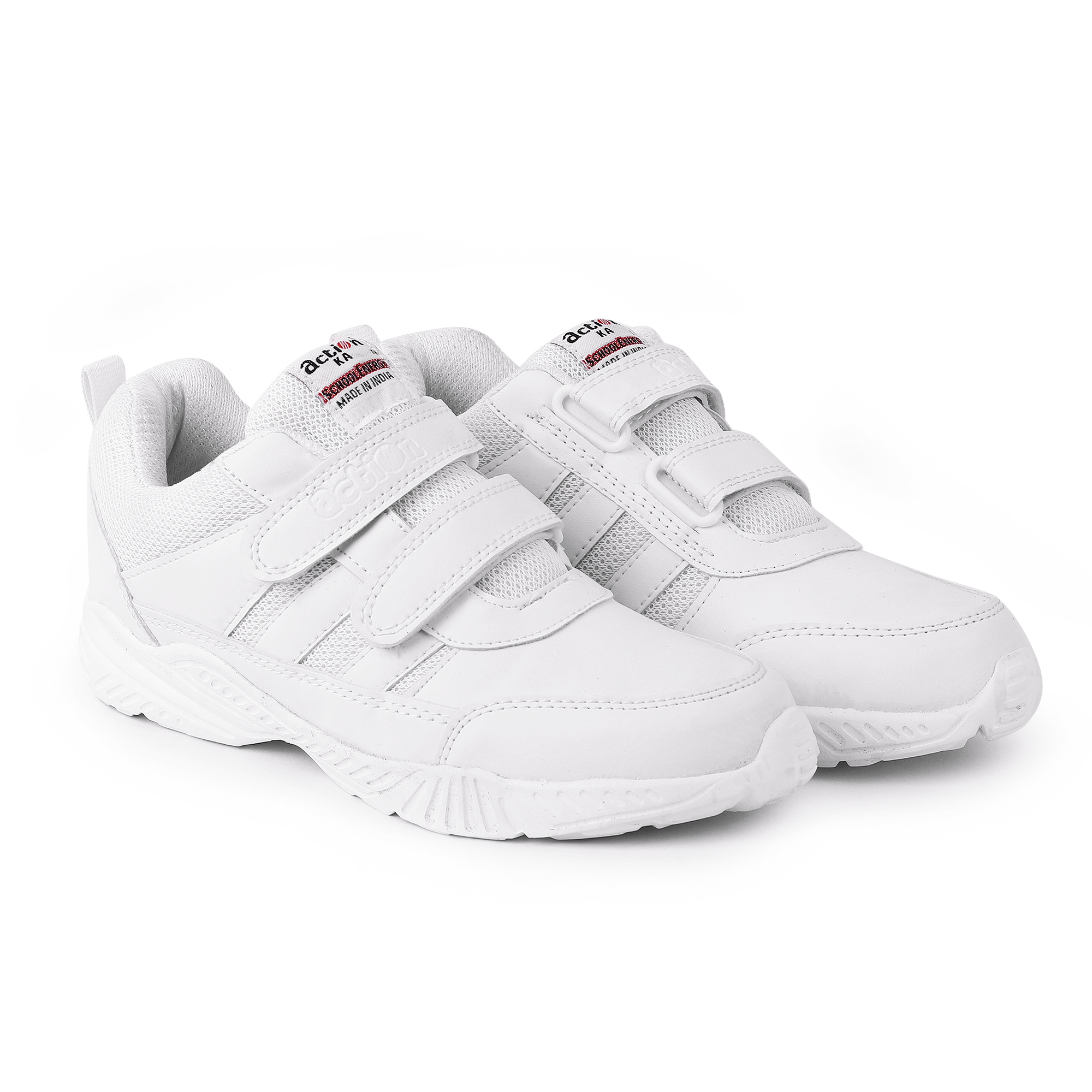 7146 White Action School Energy Shoes