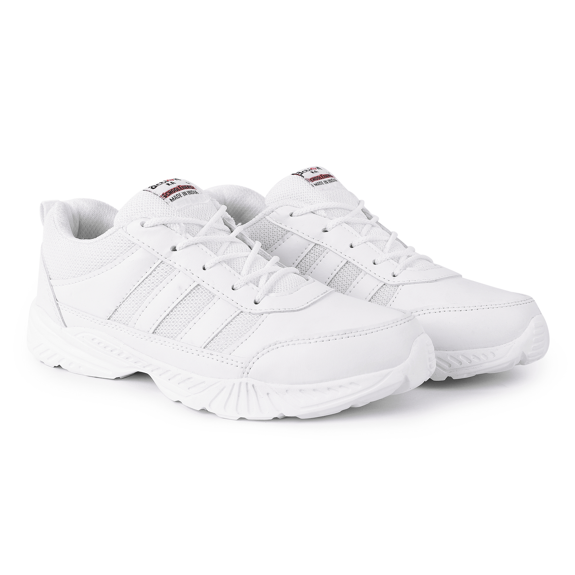 7145 White Action School Energy Shoes