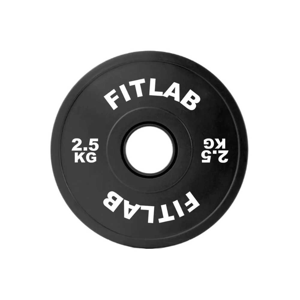FITLAB Premium Black Fractional Plates - 2.5kg