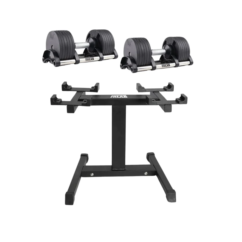 FITLAB 32kg Adjustable Dumbbells | 4kg Increment