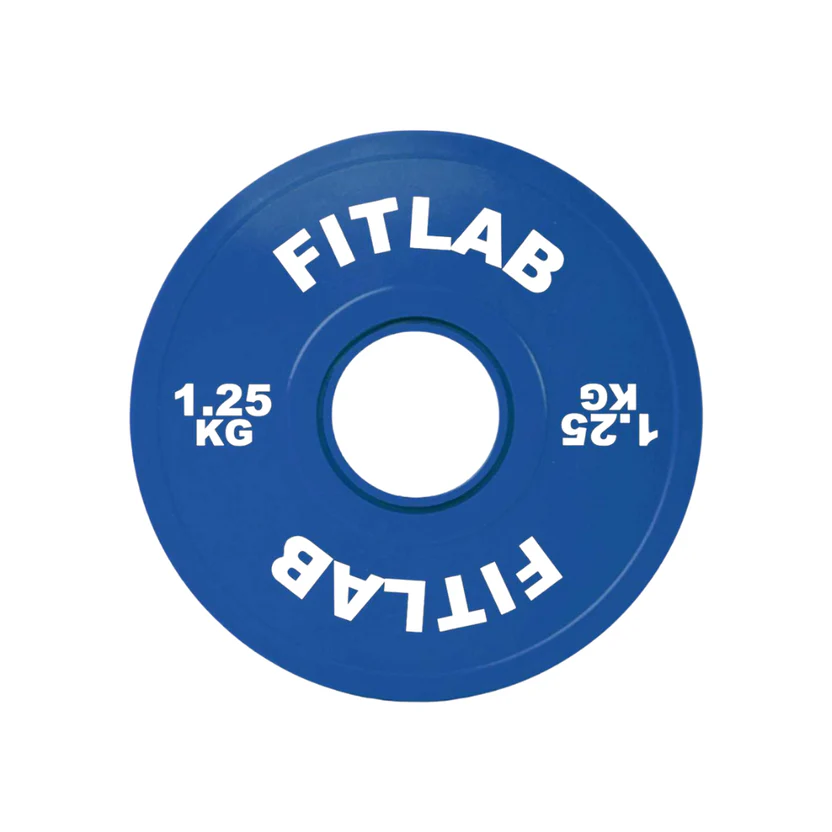 FITLAB Premium Coloured Fractional Plates - 1.25kg (Pair)