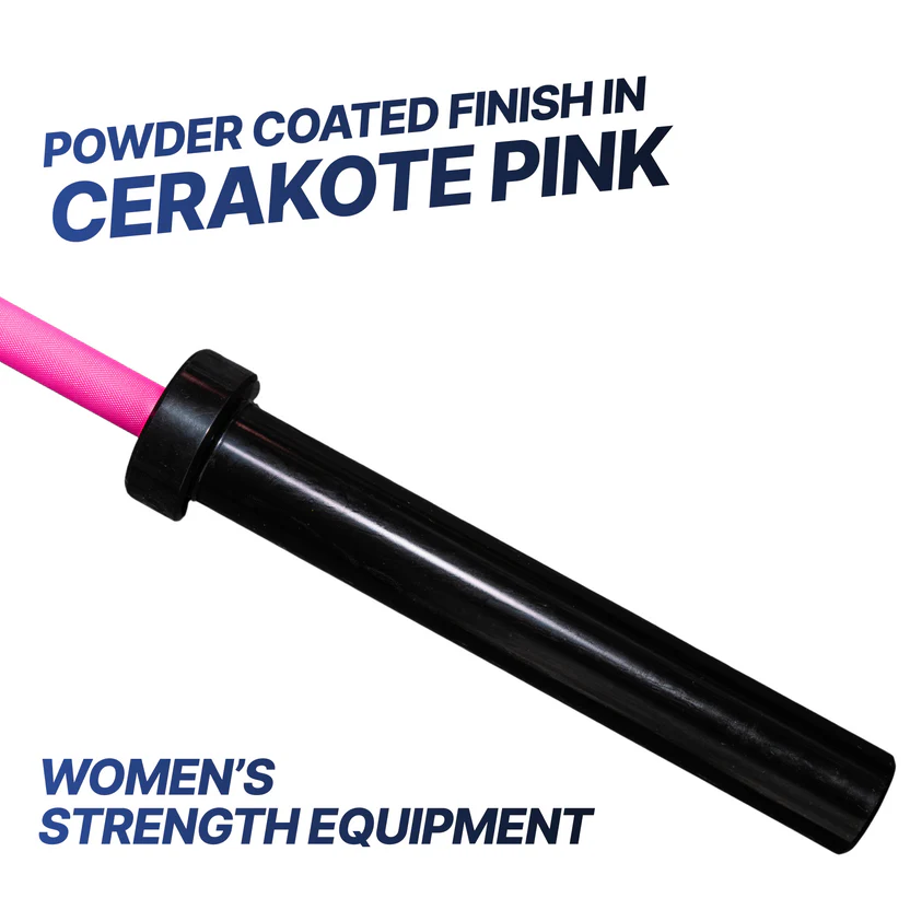 FITLAB 7' Olympic Pink Women's Barbell | 15kg