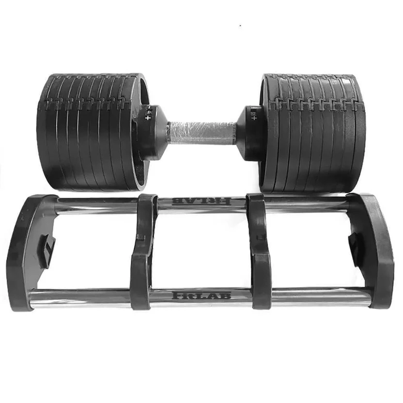 FITLAB 32kg Adjustable Dumbbells | 4kg Increment