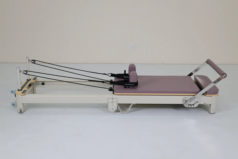 Hue Foldable Pilates Reformer - Mauve
