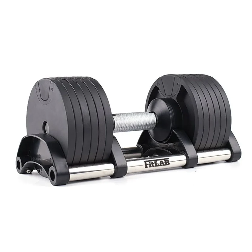 FITLAB 32kg Adjustable Dumbbells | 4kg Increment