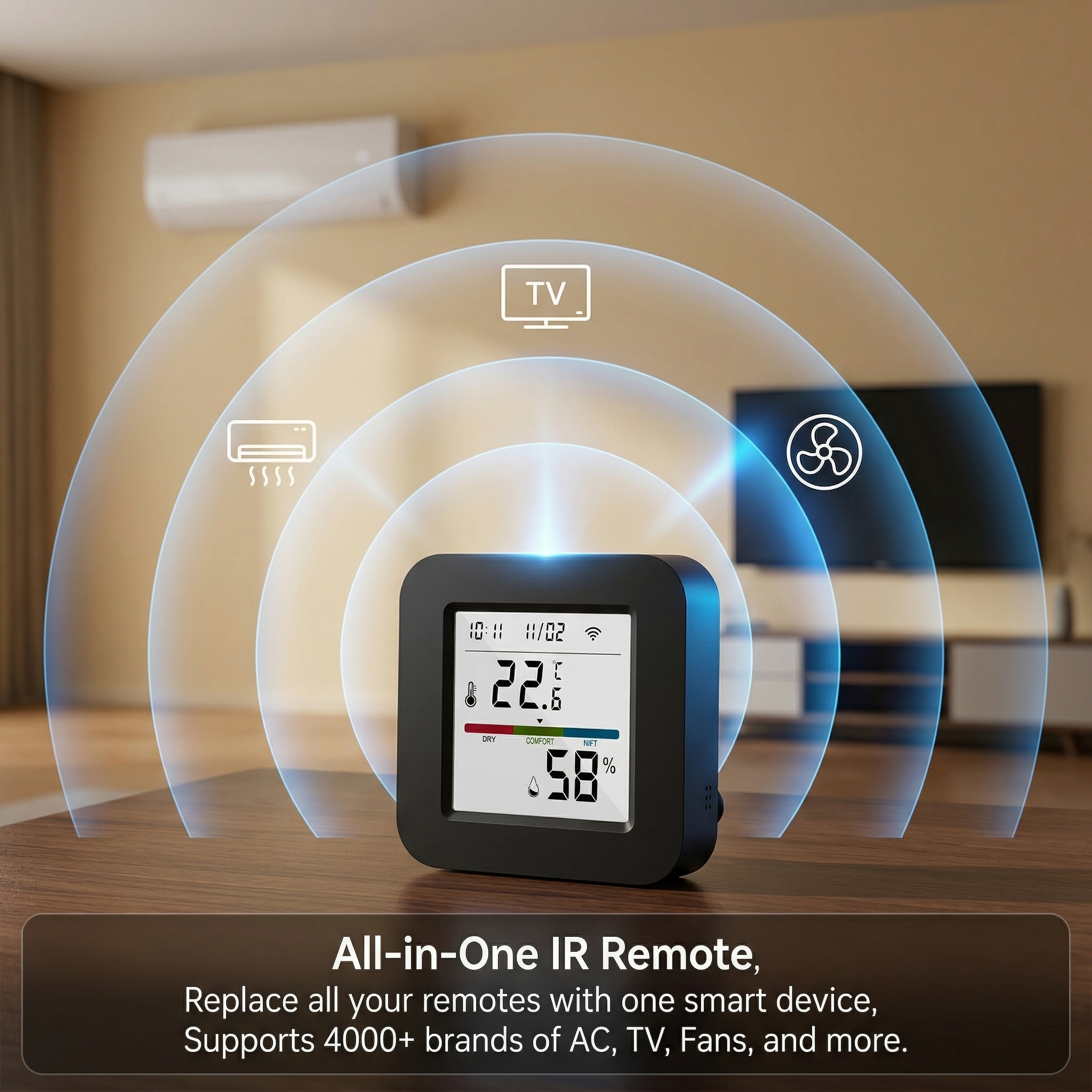 ACCAROS Smart WiFi IR Remote