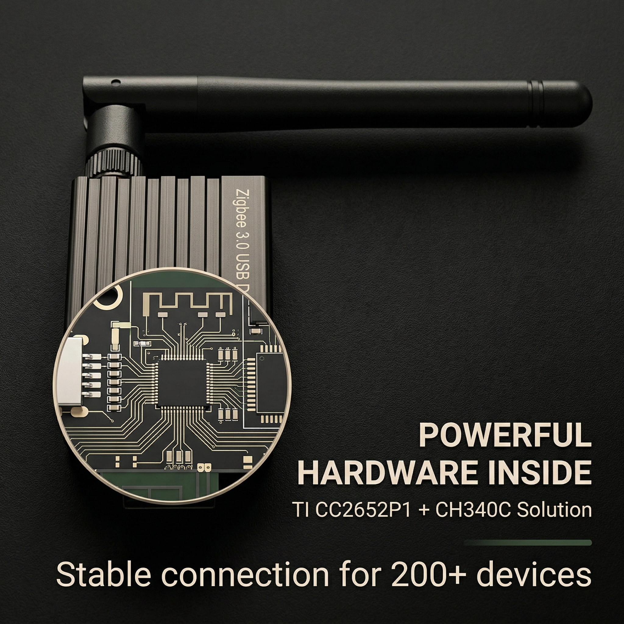 ACCAROS ZBDongle-P Zigbee 3.0 MQTT Hub