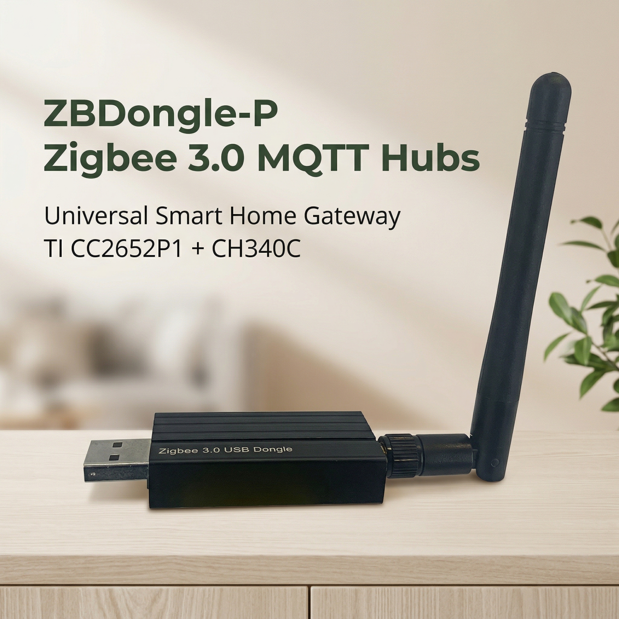 ACCAROS ZBDongle-P Zigbee 3.0 MQTT Hub