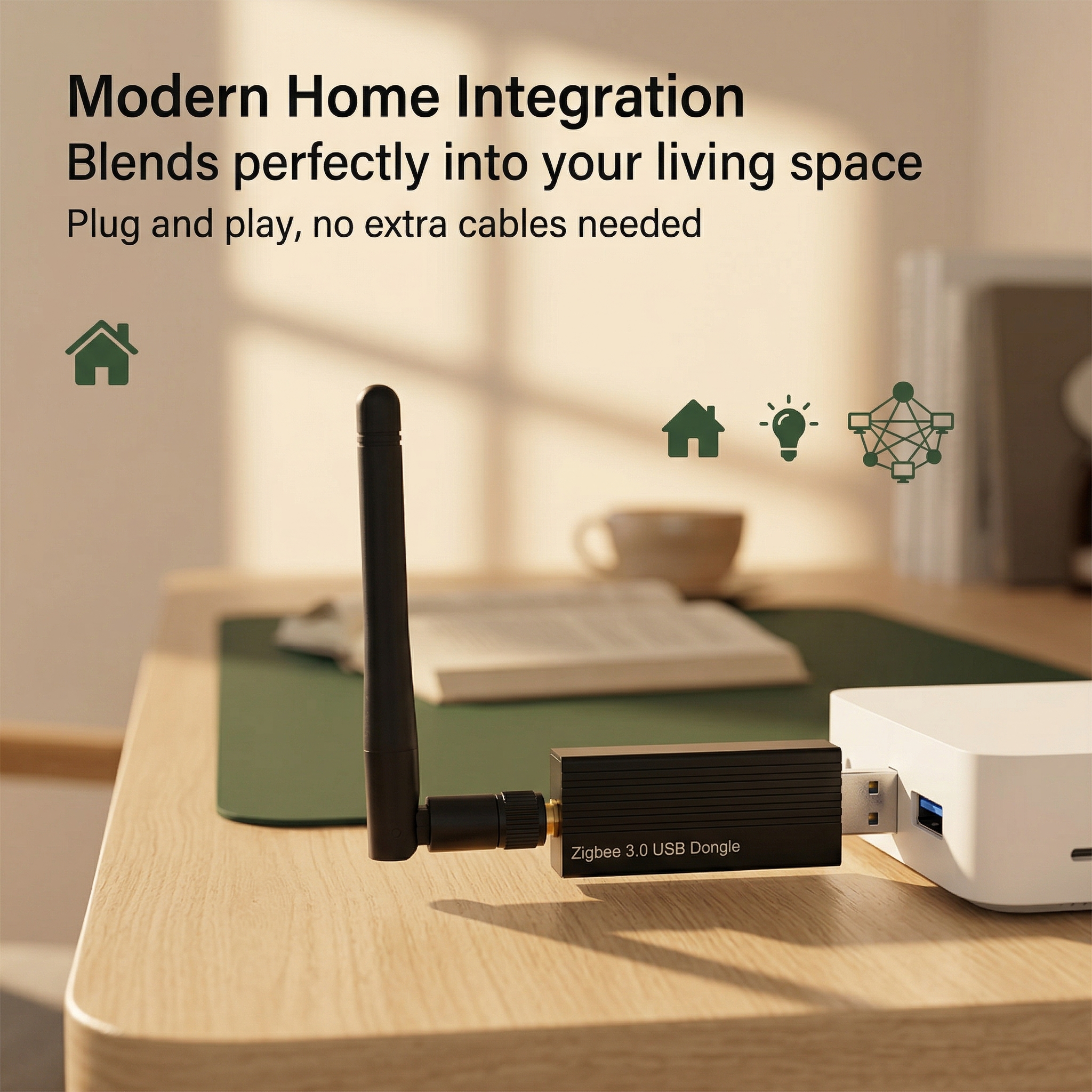 ACCAROS ZBDongle-P Zigbee 3.0 MQTT Hub