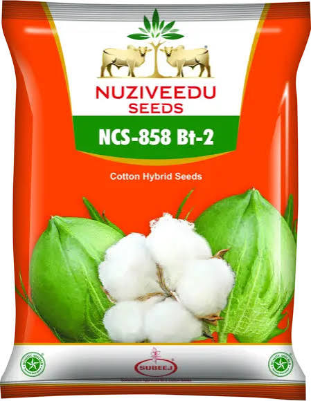 Nuziveedu NCS-858 Bt-2 Cotton Hybrid Seeds