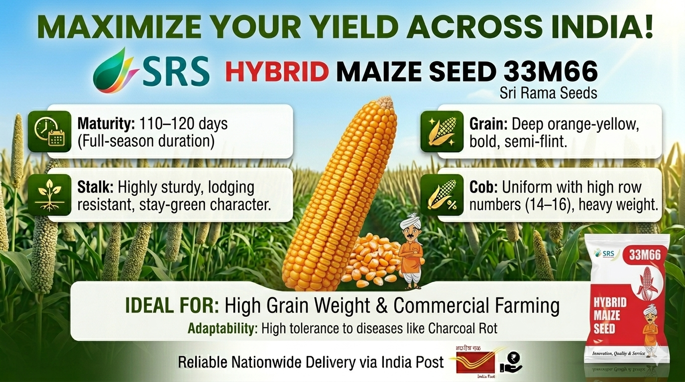 Hybrid Maize Seed 33M66