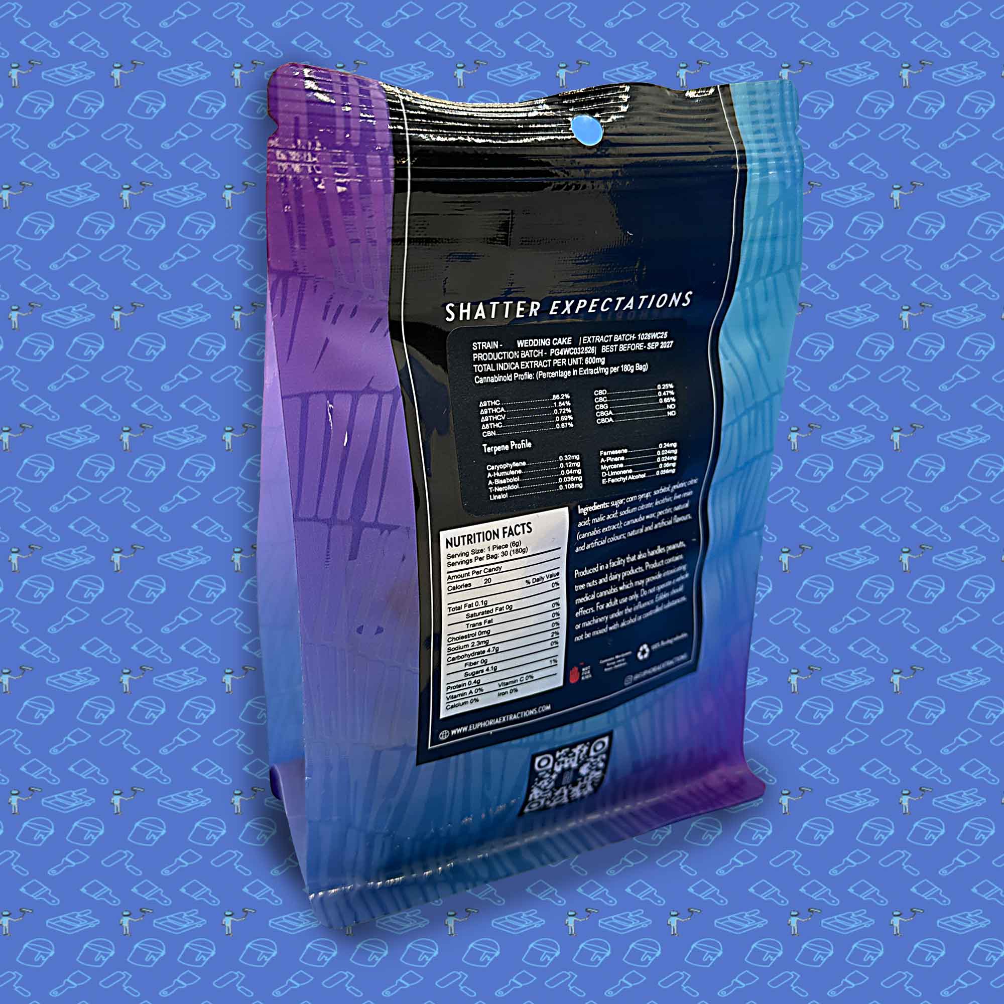 Euphoria Shatter Chews THC600