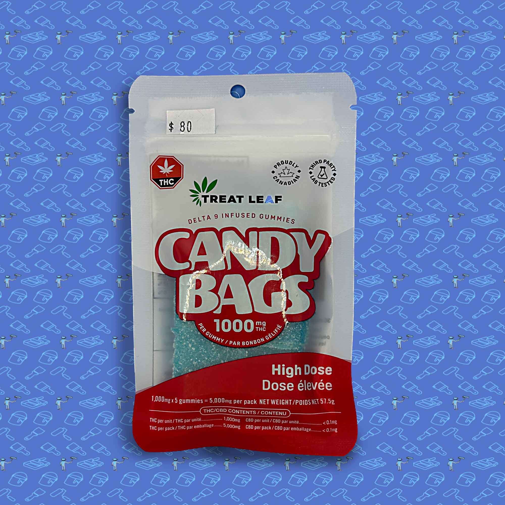 Treat Leaf Candy Bag THC5000