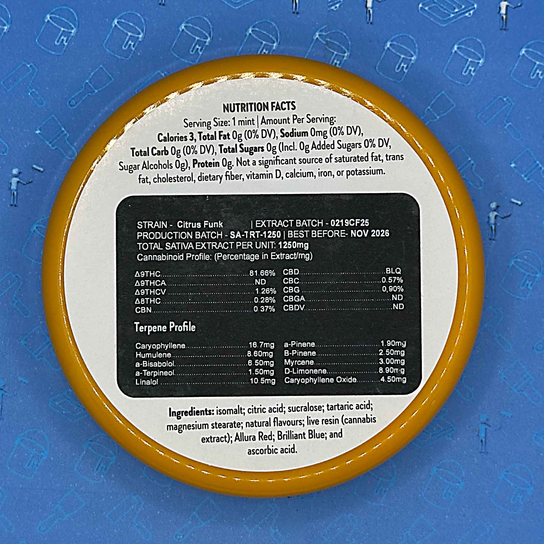 Euphoria Tarts THC1250
