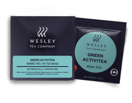 Wesley Tea - Green Activitea 40mg THC