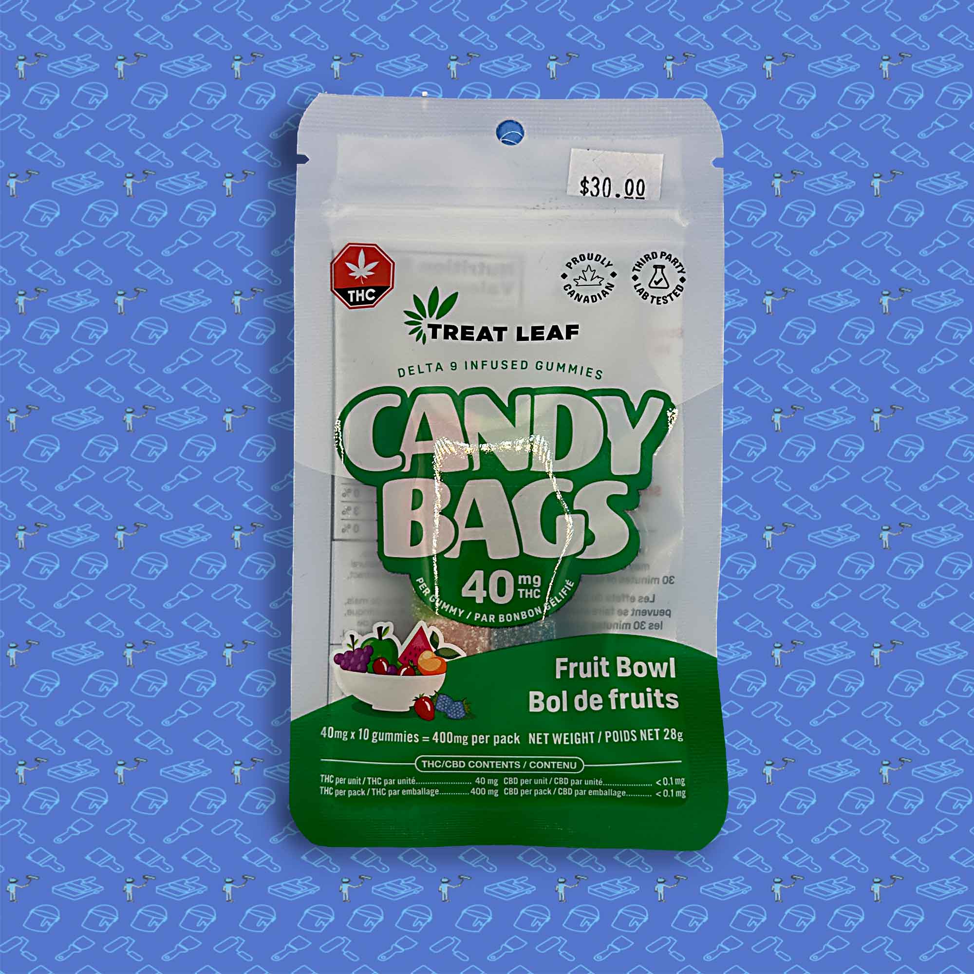 Treat Leaf Candy Bag THC400
