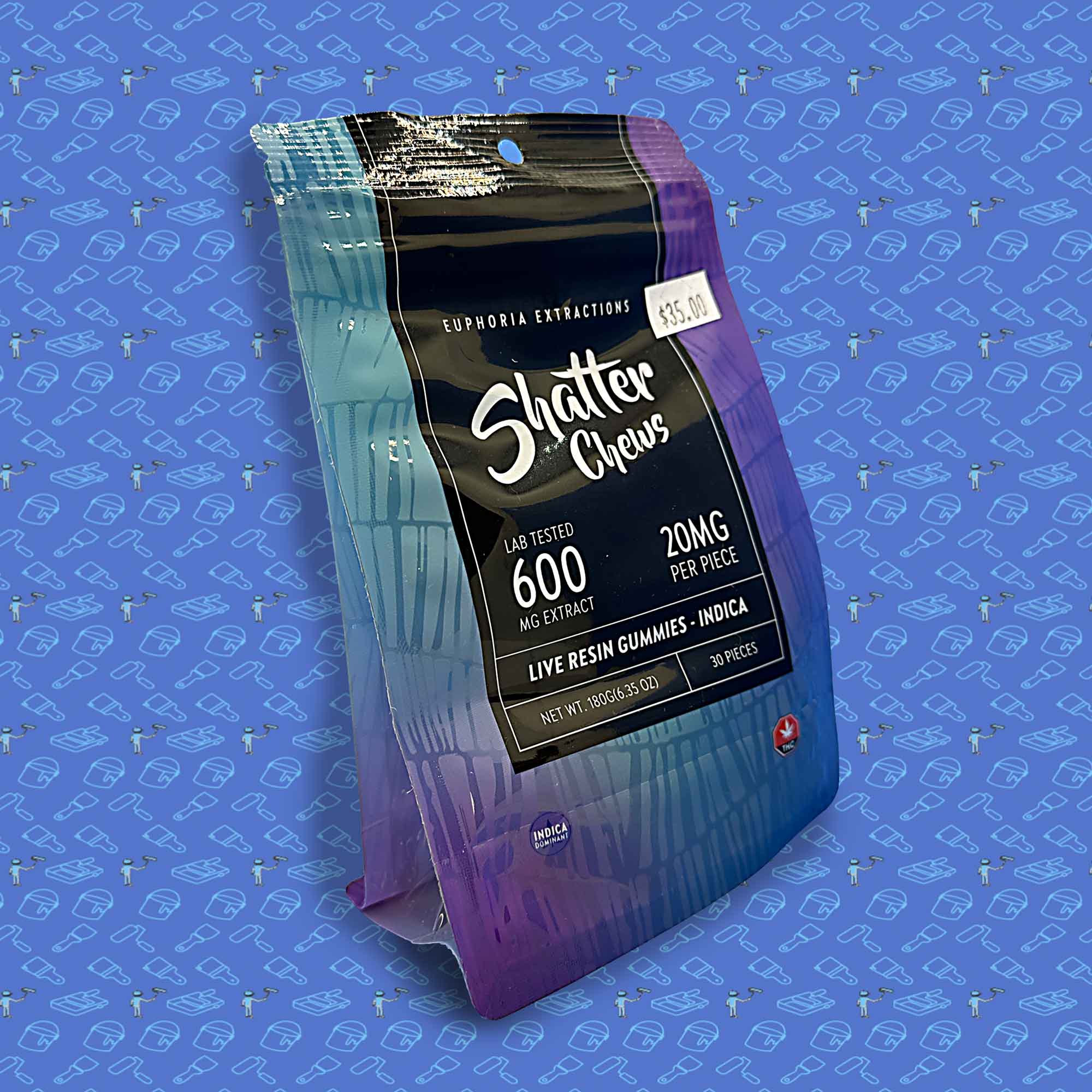Euphoria Shatter Chews THC600