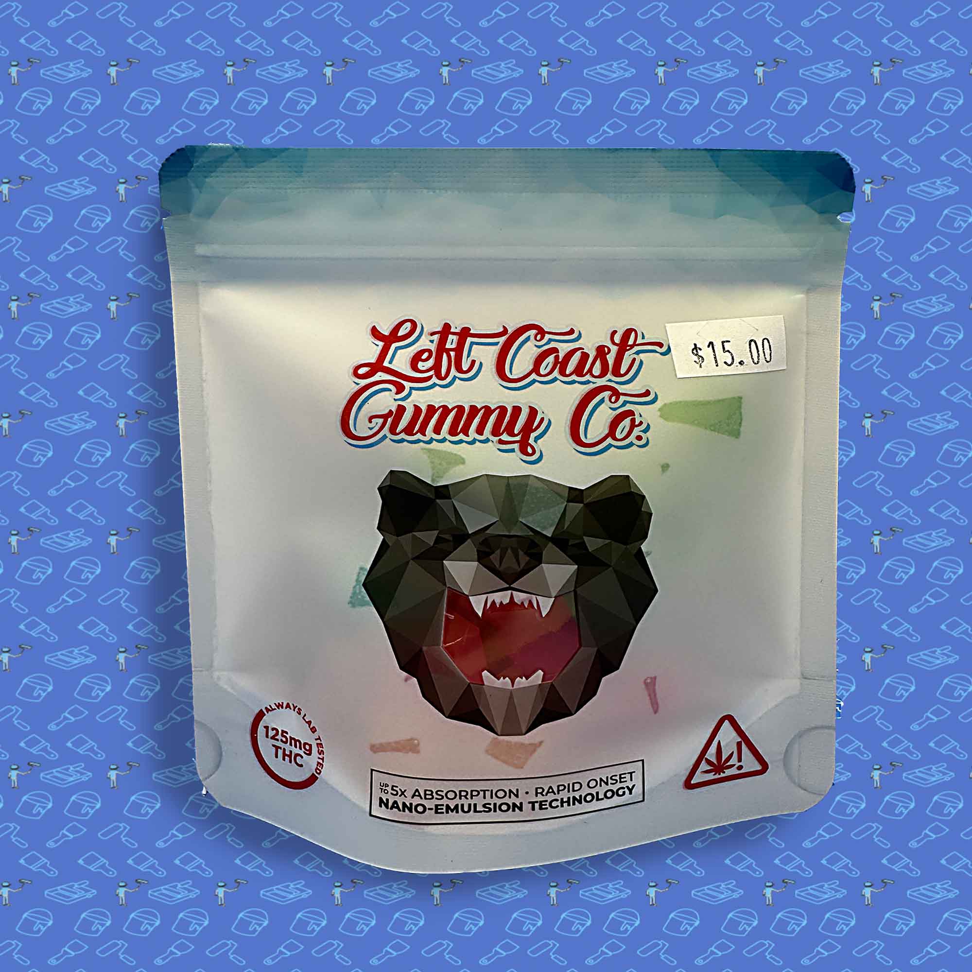 Left Coast Gummy Co THC125