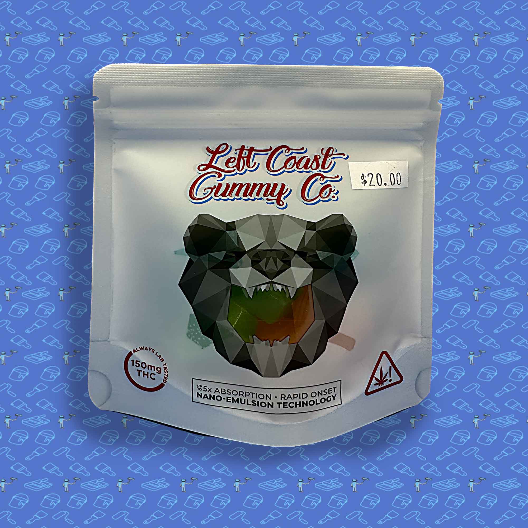 Left Coast Gummy Co THC150