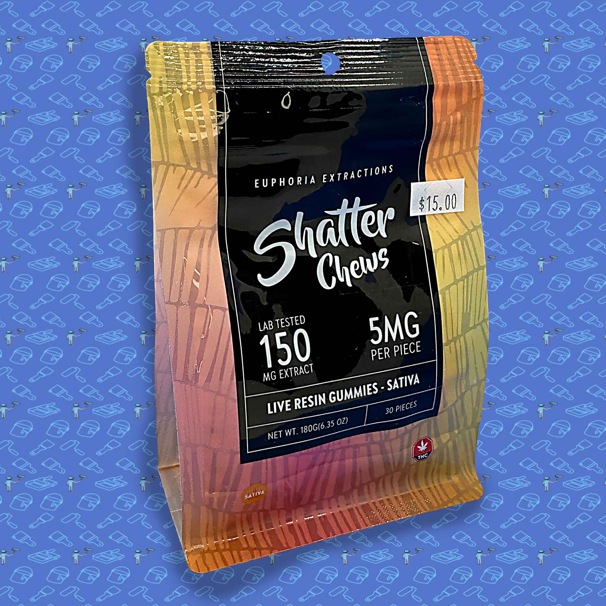 Euphoria Shatter Chews THC150