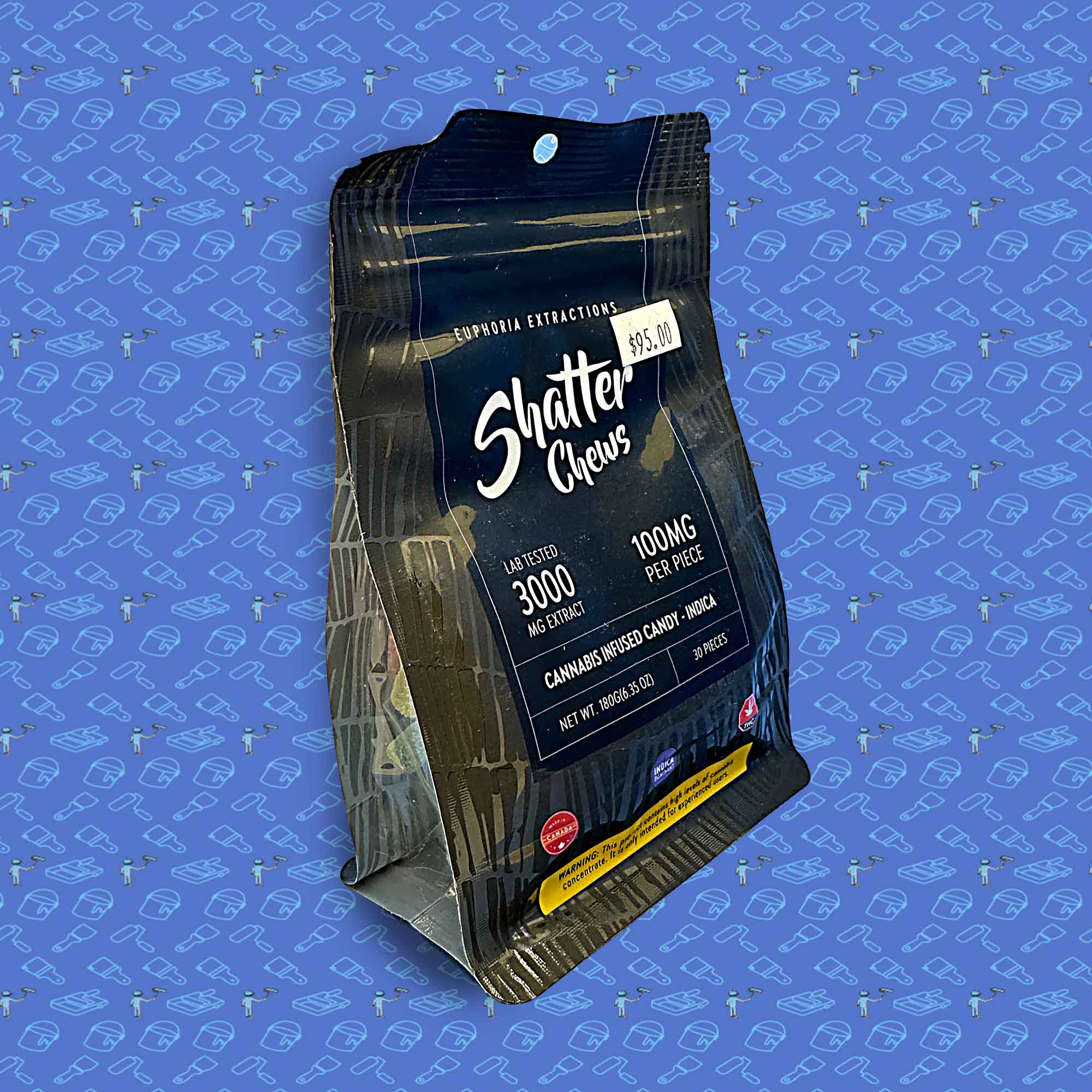 Euphoria Shatter Chews THC3000