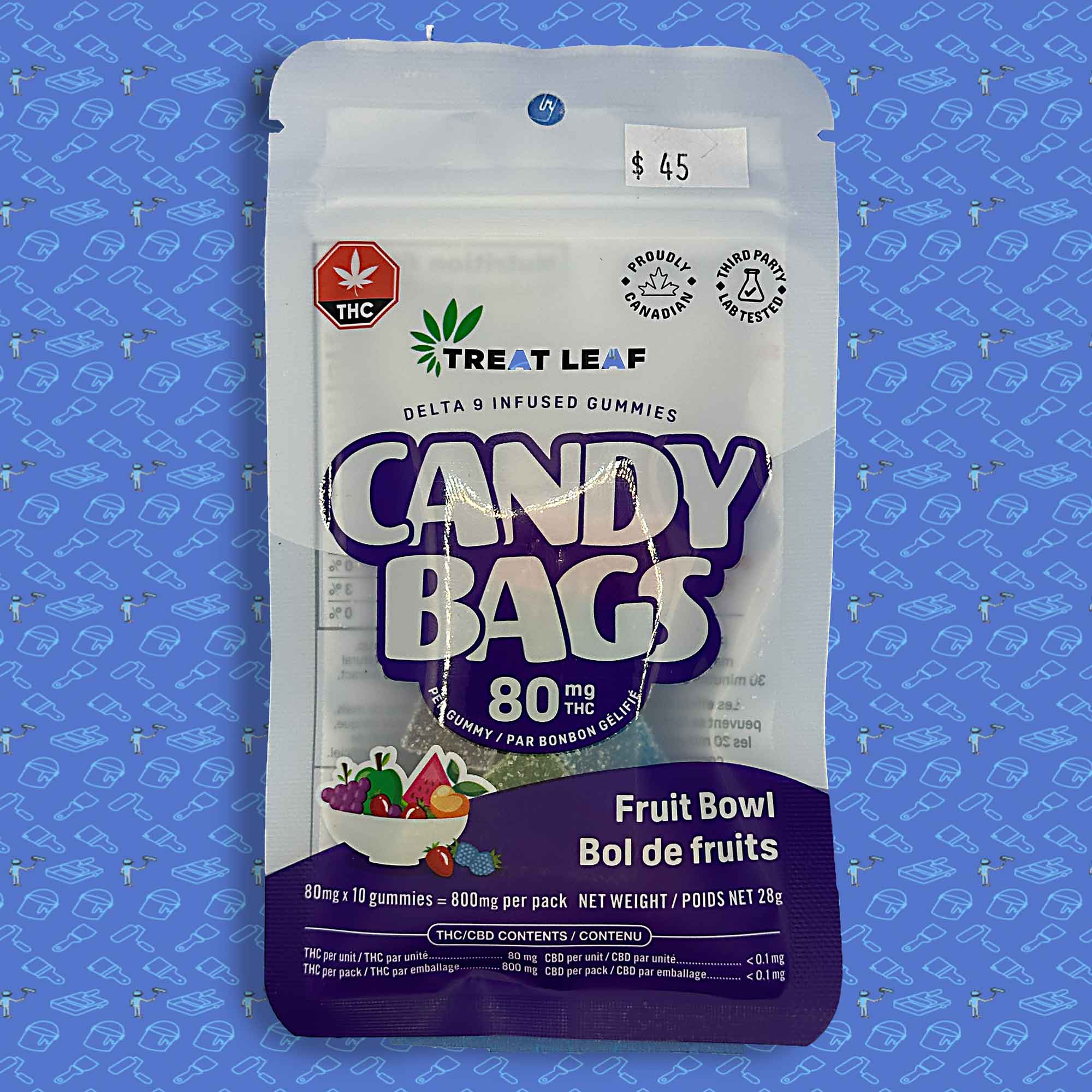 Treat Leaf Candy Bag THC800