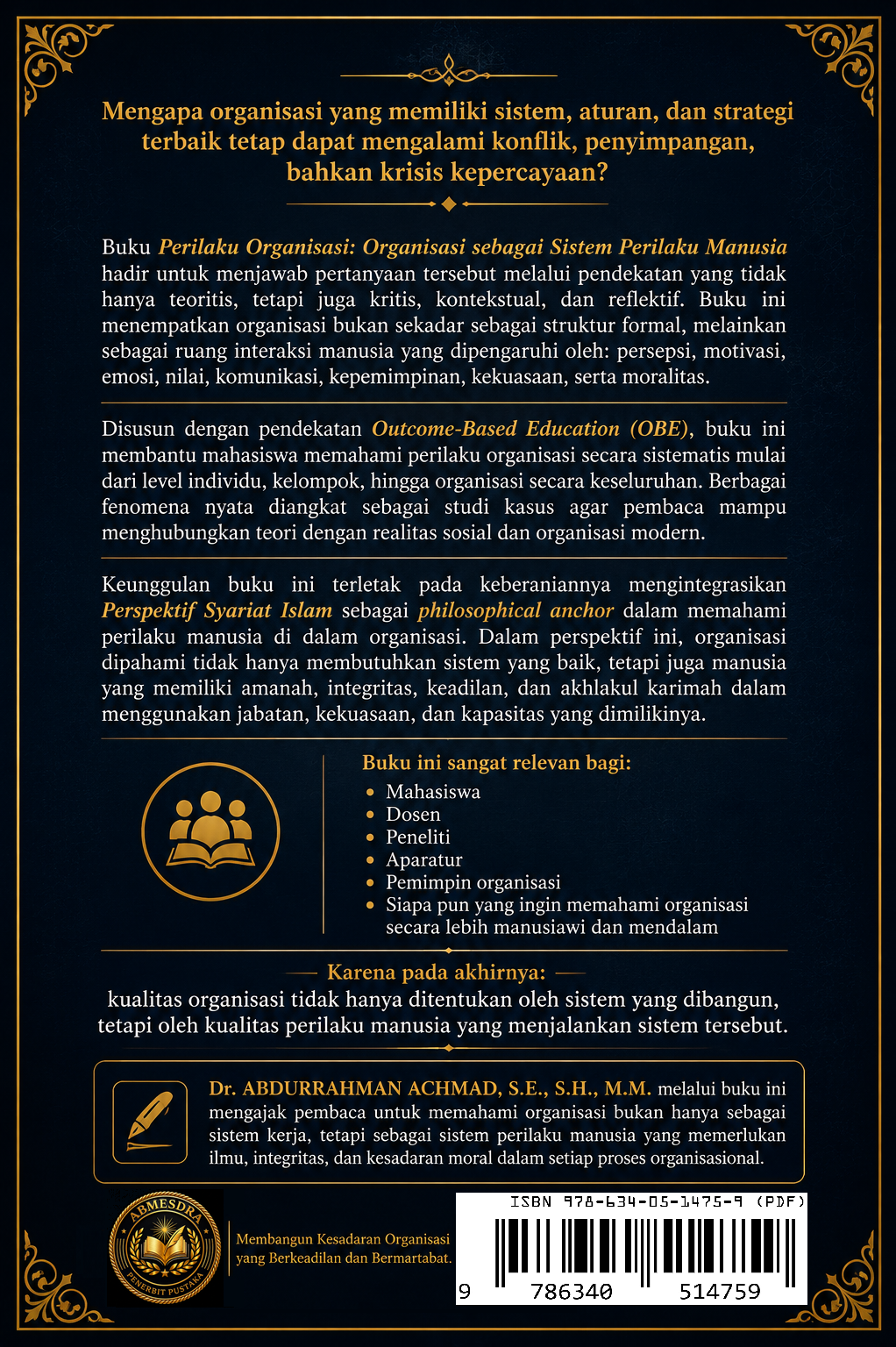 Perilaku Organisasi