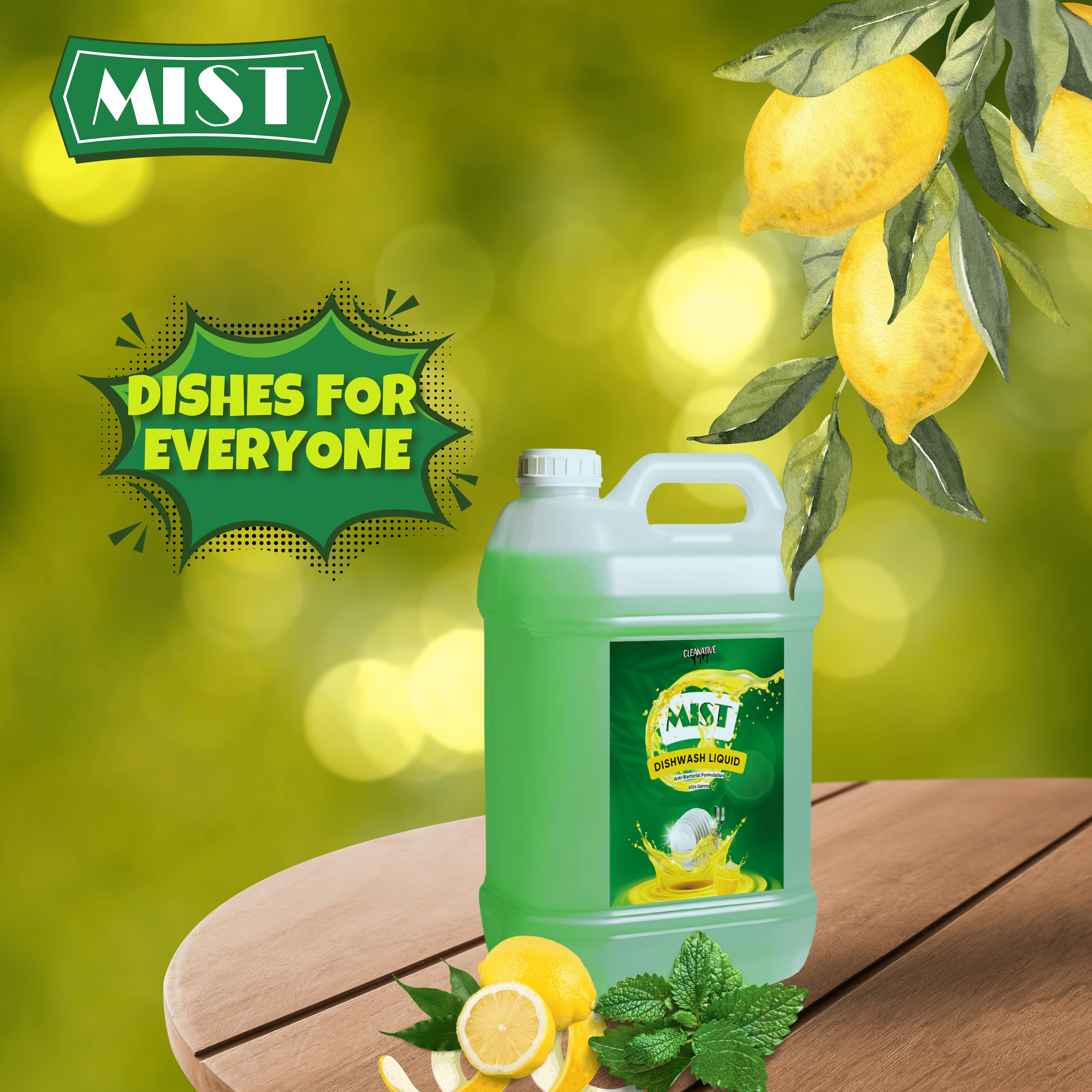 MIST Dishwash Liquid 5L