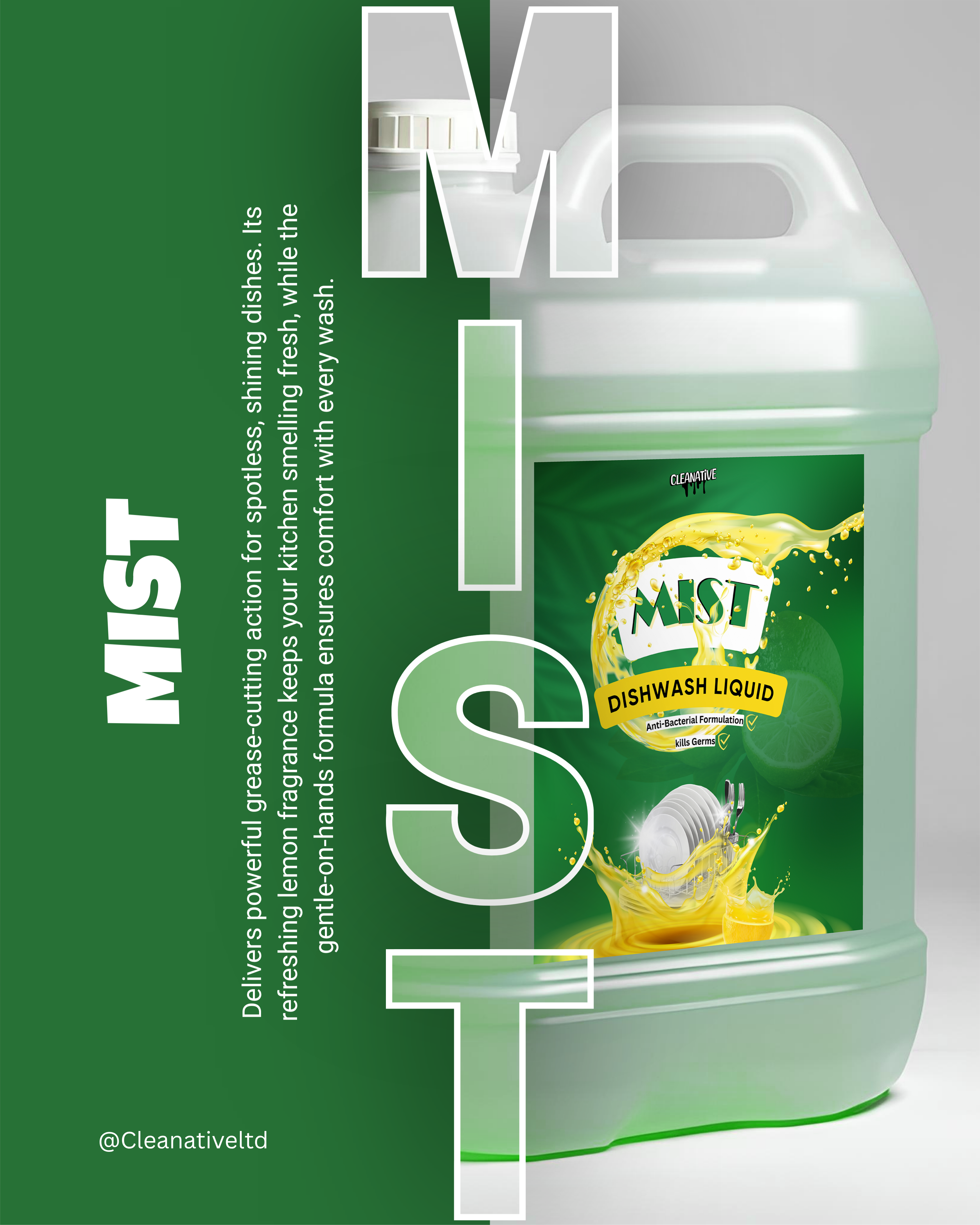 MIST Dishwash Liquid 5L