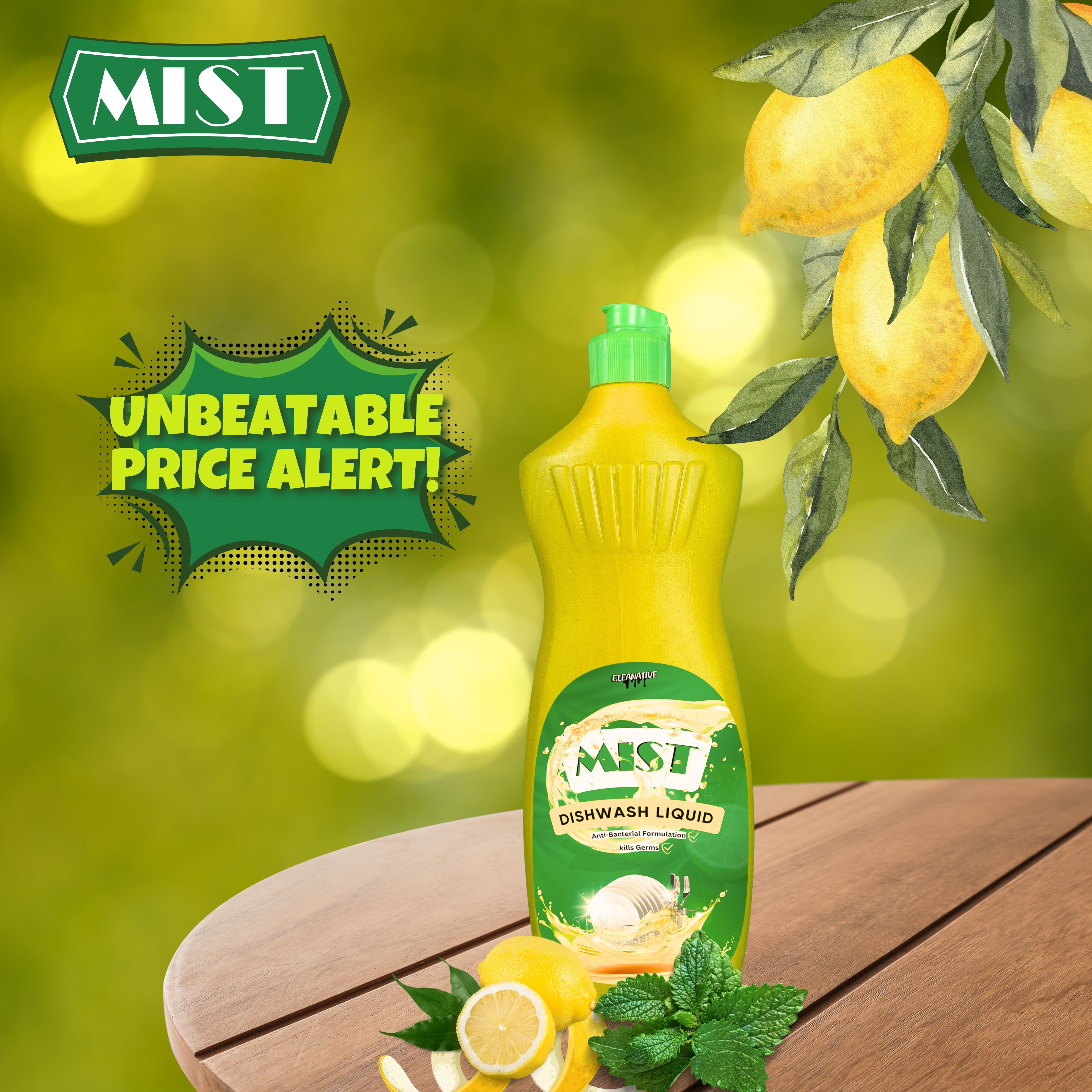 Mist Dishwash Liquid