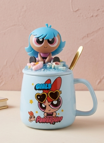 Power Puff Girl Cartoon Mug