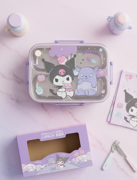Kuromi Stainless Steel Lunch Box