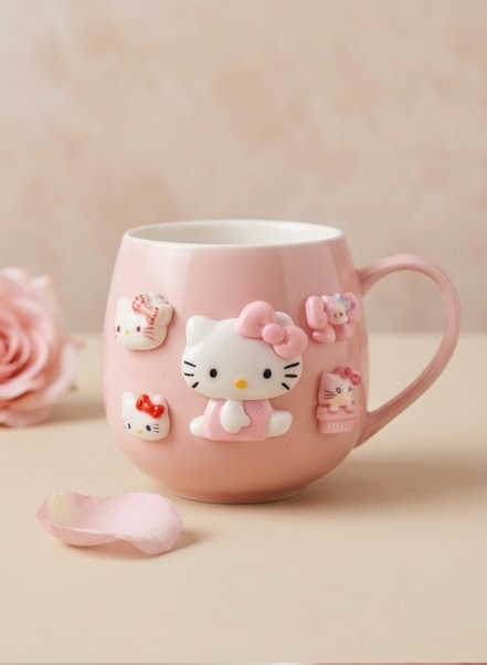 Hello Kitty 3D Ceramic Mug
