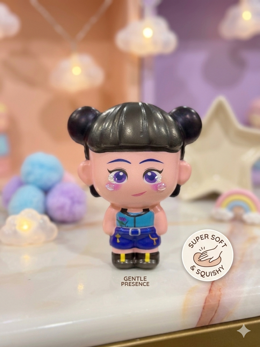 Dancing Girl Squishy Toy