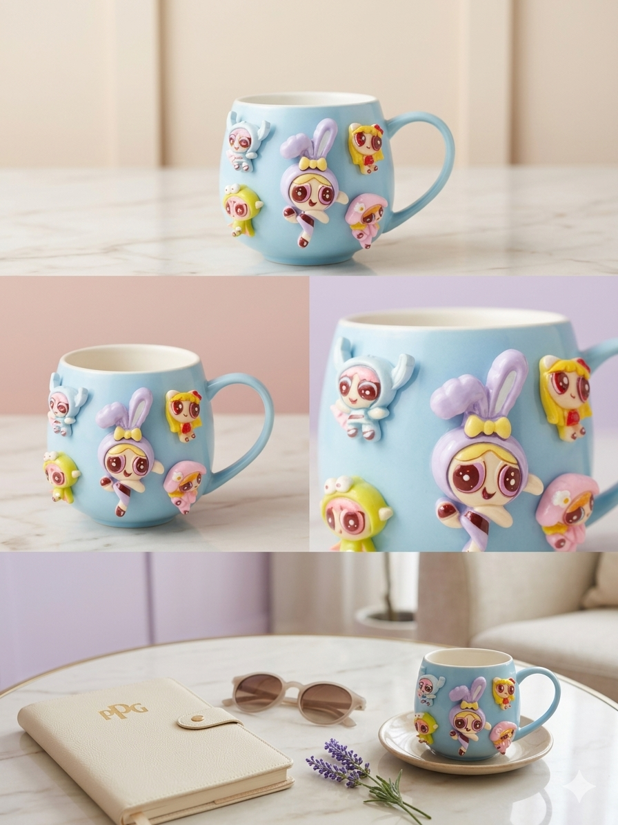 Blue Powerpuff Girl Mug