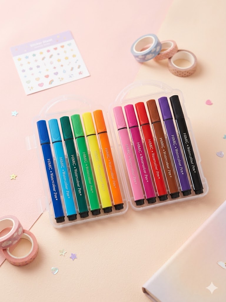 Washable 12 set sketchpens