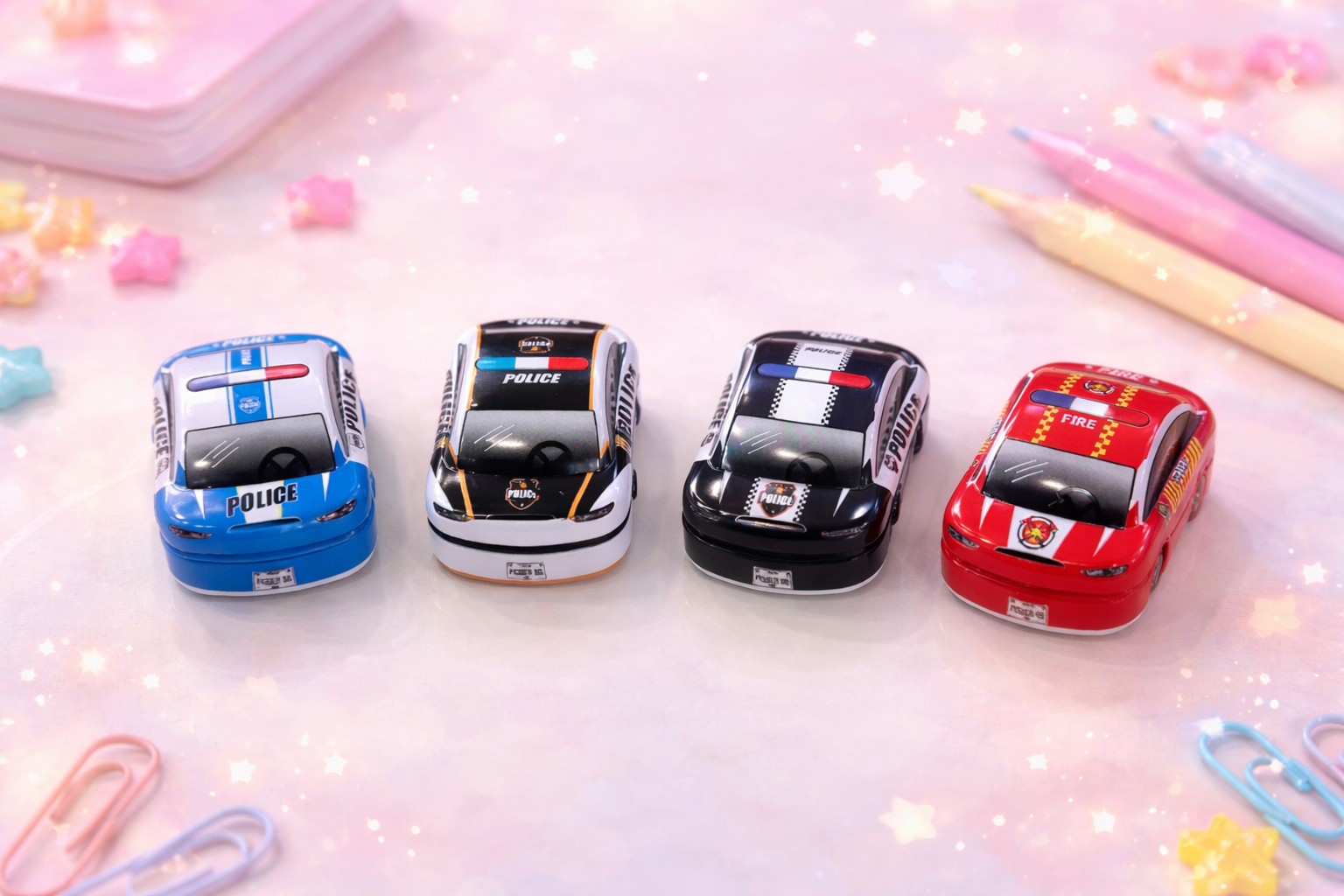 Cute Blue Double Pencil Sharpener